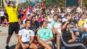 Prenos finala na otvorenom